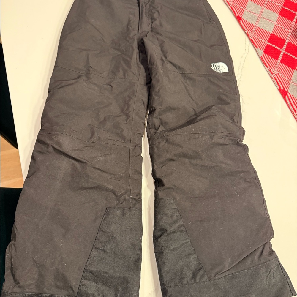 The North Face Boys M Black Insulated Ski/Snow Pants - Picture 3 of 7
